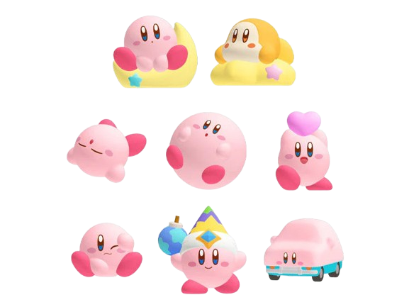 Kirby`s Dream Land - Bandai Shokugan Friends - Kirby Friends 3 Blind Box