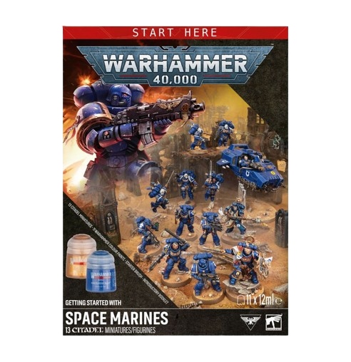 Warhammer 40000 Getting Started with Space Marines