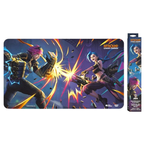 Riftbound TCG: Vendetta Playmat - Vi vs Jinx