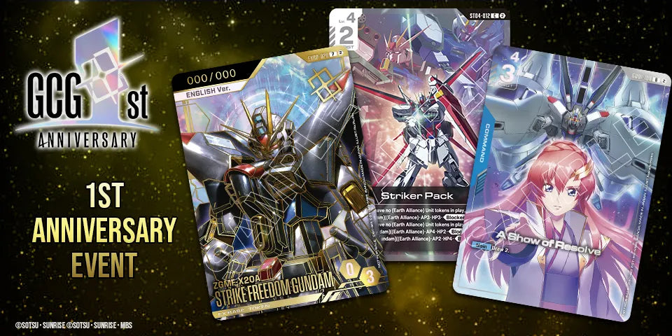 Gundam 1st Anniversary Event @ Gamezenter (Sep 12) - Ticket