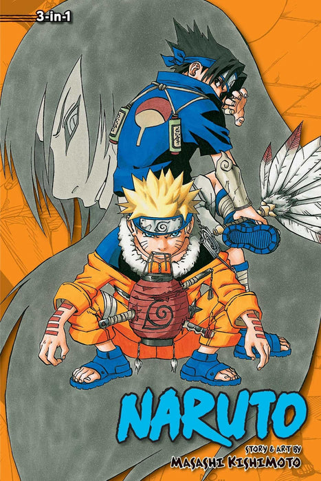 Naruto 3 in 1 - Volumes 7-9