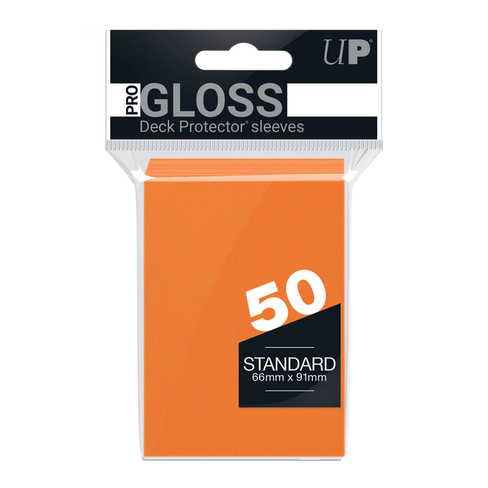 Ultra Pro Deck Protector Pack: Orange Solid 50ct