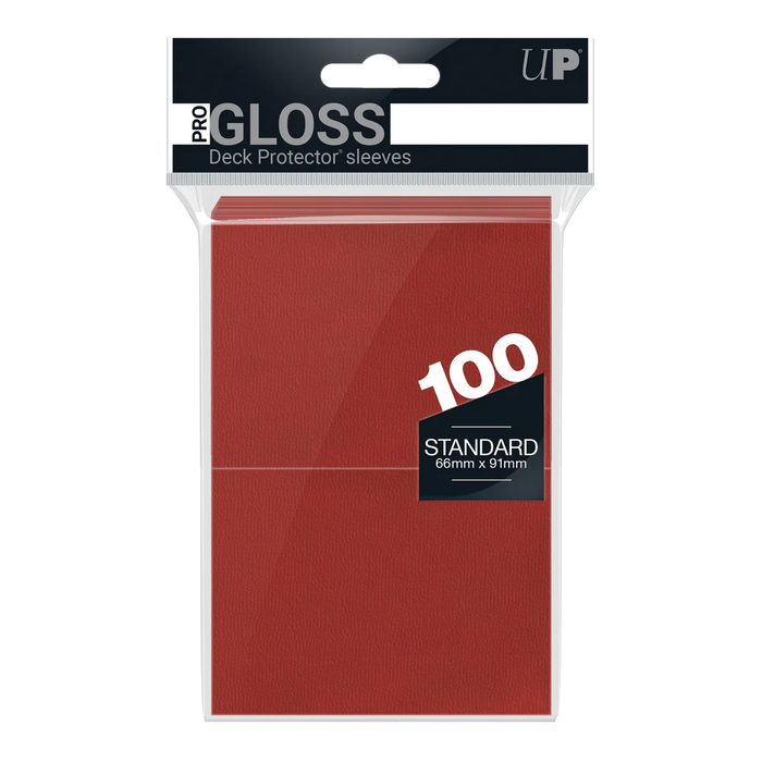 Ultra Pro Deck Protector Pack: Red Solid 100ct