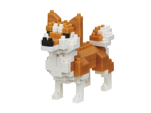 Dog Breeds Nanoblock Collection Series Shiba-Inu