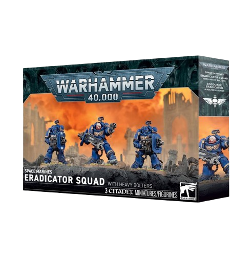WH40K: Space Marines - Eradicator Squad With Heavy Bolters
