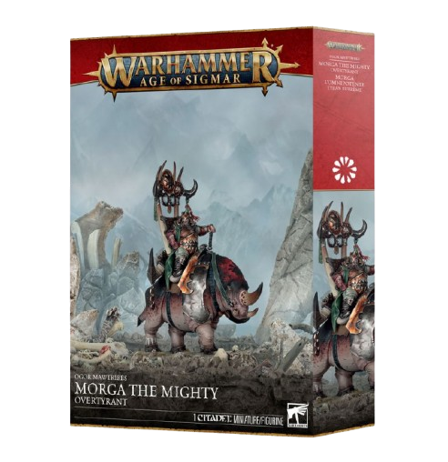 Age of Sigmar: Morga the Mighty – Overtyrant / Tyrant on Glutthorn