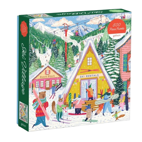 Ski Village 500 Piece Puzzle