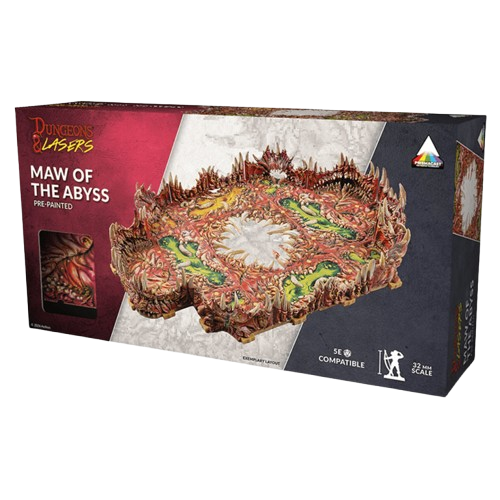Dungeons and Lasers: Pre-painted: Maw of the Abyss