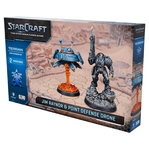StarCraft Miniatures Game: Terran: Jim Raynor Hero Expansion Set