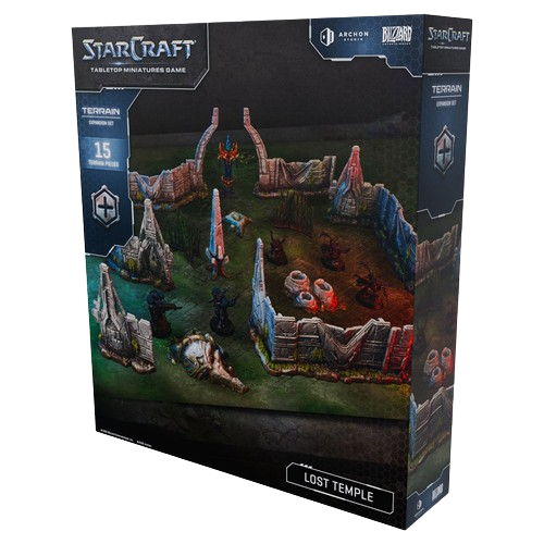 StarCraft Miniatures Game: Terrain: Lost Temple Expansion Set
