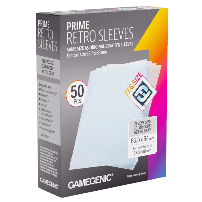 Gamegenic: Prime Retro Sleeves 66.5x94