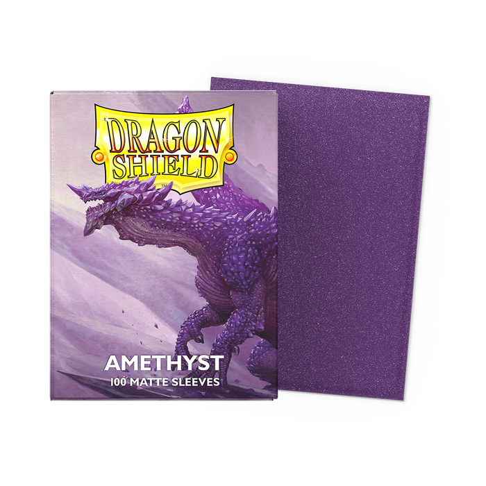 Dragon Shield Card Sleeves - Matte: Amethyst