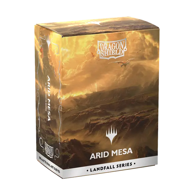 Dragon Shield Card Sleeves - Landfall Series: Arid Mesa - Matte Dual Art Sleeves