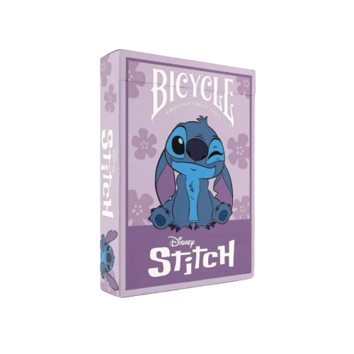 Bicycle Disney Stitch Purple Playing Cards