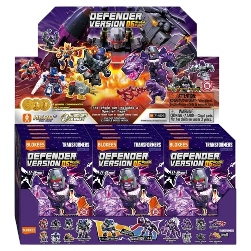 Blokees: Transformers Defender Version 06 Brutal Fang Blind Box