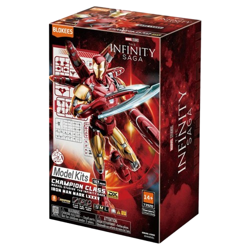 Blokees: Marvel Infinity Saga - Champion Class 01-EX - Iron Man MK85 Deluxe Edition