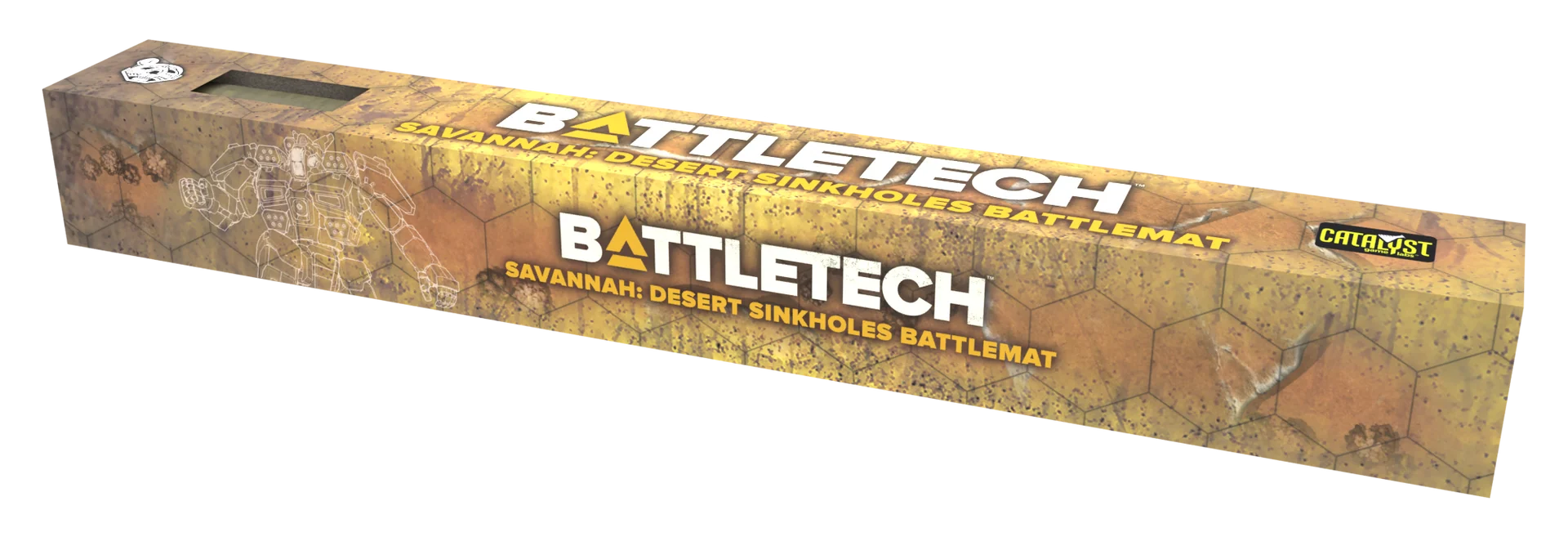 Battletech: Battle Mat - Savannah Sinkholes