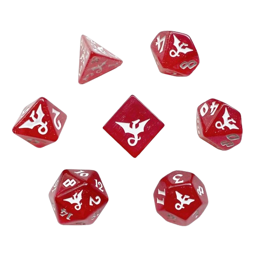 7-Set Glitter: Dragon: Sparklefury