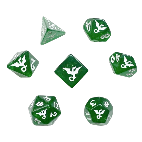 7-Set Glitter: Dragon: Veridius