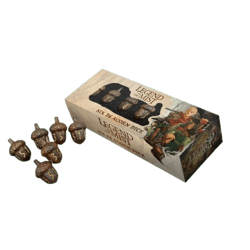 Legend in the Mist Acorn Dice (D6)