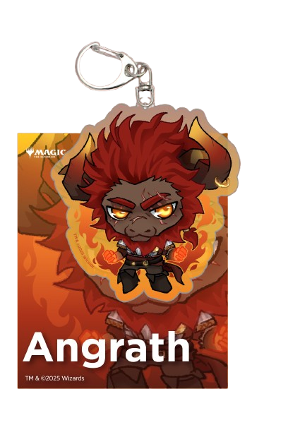 MTG Acrylic Plainswalkers Keychain - Angrath