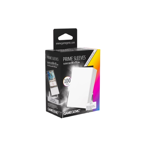 Gamegenic: Prime Sleeves White 66x91