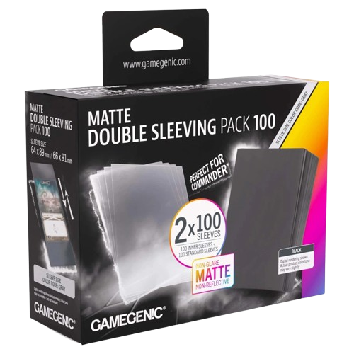 Gamegenic Double Sleeving Pack: Matte (100)