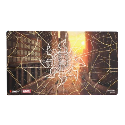 Magic: The Gathering: Marvel`s Spider-Man Shiny Playmat - Spider-Man Plains