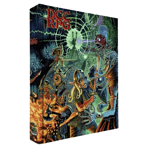 Dungeon Crawl Classics: Core Rulebook: William McAusland Cover