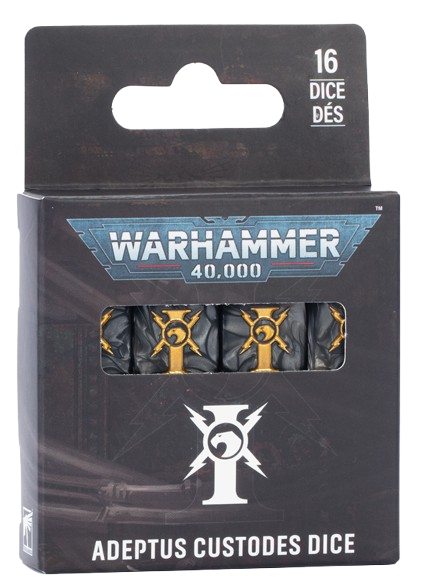 WH40K: Adeptus Custodes Dice