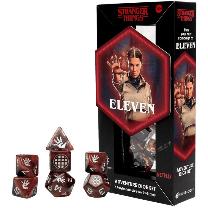 Sirius Dice: Stranger Things - Adventure Dice Set - Eleven