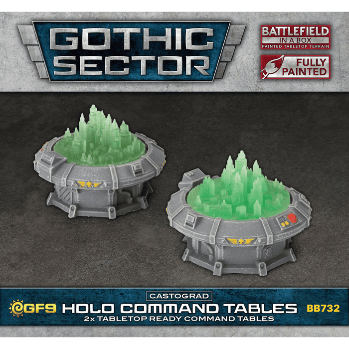 Battlefield in a Box: Gothic Sector Castograd Holo Command Tables