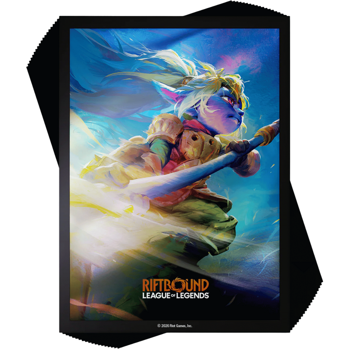 Riftbound TCG: Unleashed - "Poppy Keeper of the Hammer" - Card Sleeves