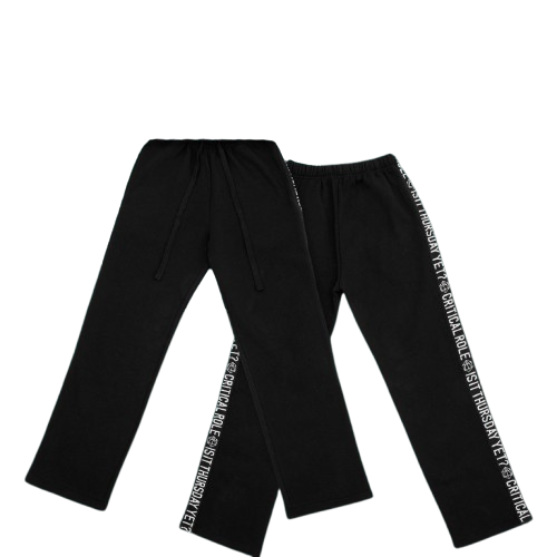 Critical Role Wide Leg Joggers - M