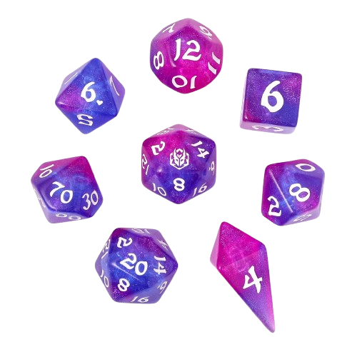 8pcs RPG dice set-Fairy Farts