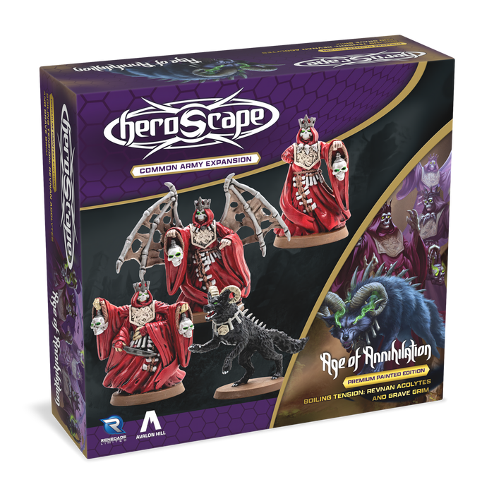 Heroscape: Revnan Acolytes and Grave Grim (prepainted))