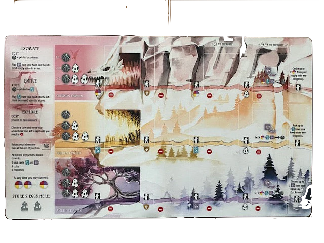 Natural Rubber Playmat for Wyrmspan