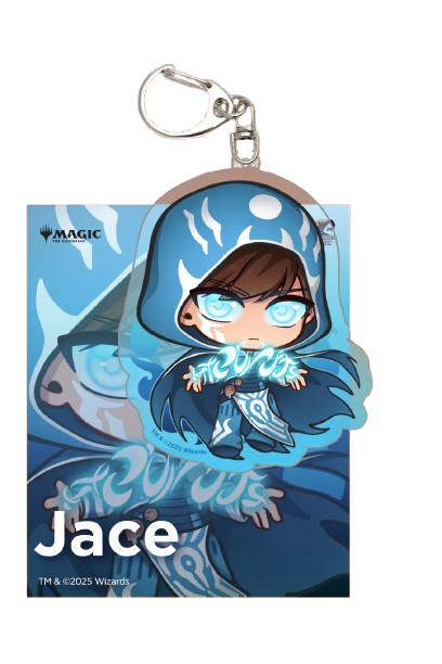 MTG Acrylic Plainswalkers Keychain - Jace