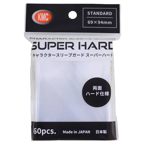 KMC Sleeves - Deck Protector: Character Guard: Super Hard (60)