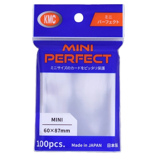 KMC Sleeves - Deck Protector: Mini: Perfect Clear (100)
