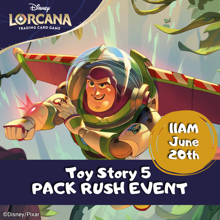 Saturday Morning Toy Story 5 Pack Rush Event