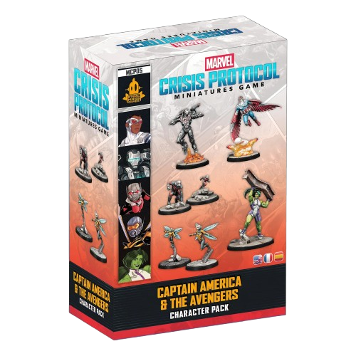 Marvel: Crisis Protocol – Captain America and The Avengers Character Pack