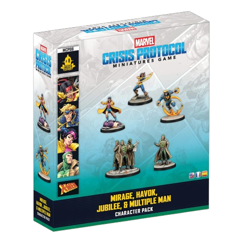 Marvel Crisis Protocol – Mirage Havok Jubilee and Multiple Man
