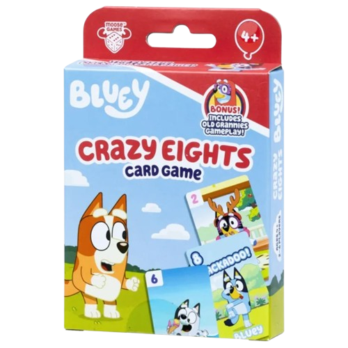 Bluey - Crazy Eights Card Game
