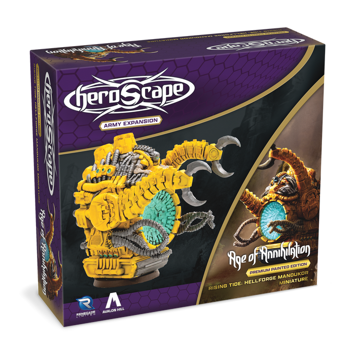 Heroscape: Rising Tide: Hellforge Mandukor (Prepainted)