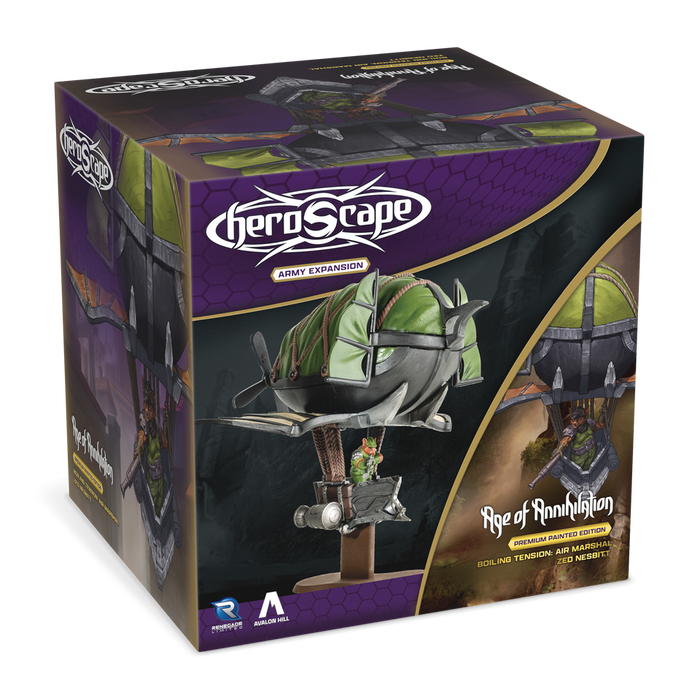 Heroscape: Air Marshal Zed Nesbitt (Prepainted)