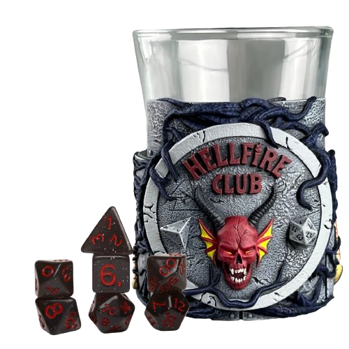 Sirius Dice: Stranger Things: Mini Dice Cup - Hellfire Club