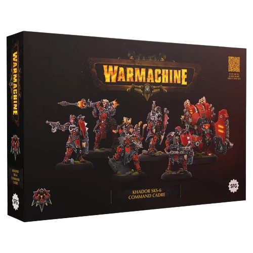 Warmachine: Khador SKS-6 Command Cadre (HIPS)