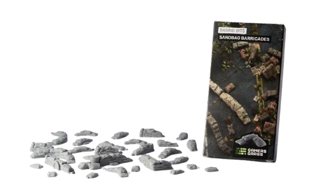 Gamers Grass: Basing Bits - Sandbag Barricades