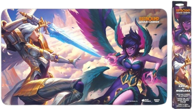 Riftbound TCG: Vendetta Playmat - Kayle vs Morgana